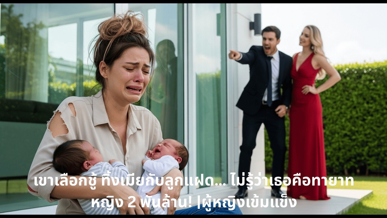เขาเลือกชู้ ทิ้งเมียกับลูกแฝด… ไม่รู้ว่าเธอคือทายาทหญิง 2 พันล้าน! |ผู้หญิงเข้มแข็ง