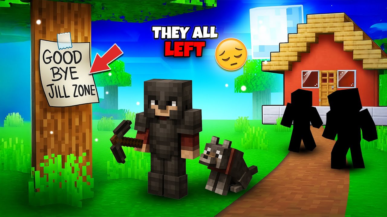 All My Friends are Gone 💔 | Minecraft Return: Lone Warrior EP1 | JILL ZONE