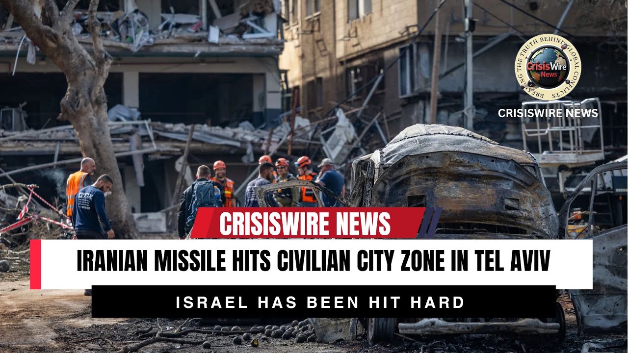 ISRAEL HAS BEEN HIT HARD &ndash; Iranian Missile Hits Civilian City Zone in Tel Aviv