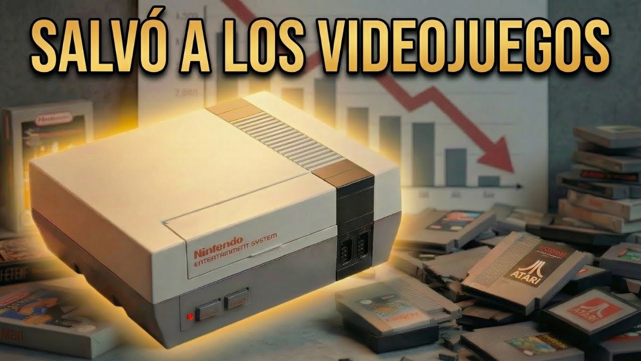 ¿Cómo salvó NINTENDO a los videojuegos? La HISTORIA detrás de la NES