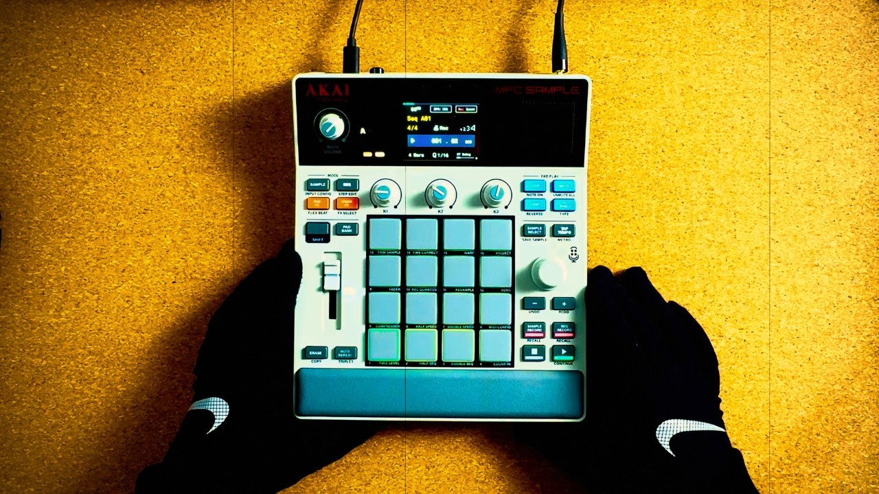 Dusty Lofi Hip hop on the MPC Sample