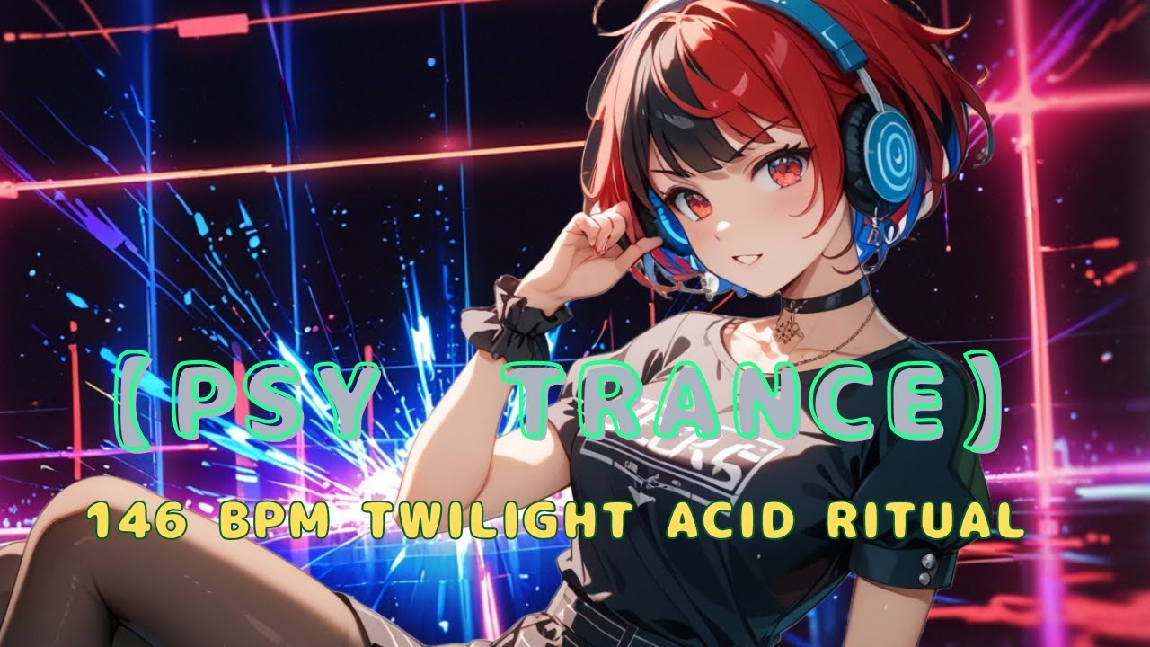 『PLAY LIST』👽【Psytrance】146 BPM Twilight Acid Ritual 🔮🌌