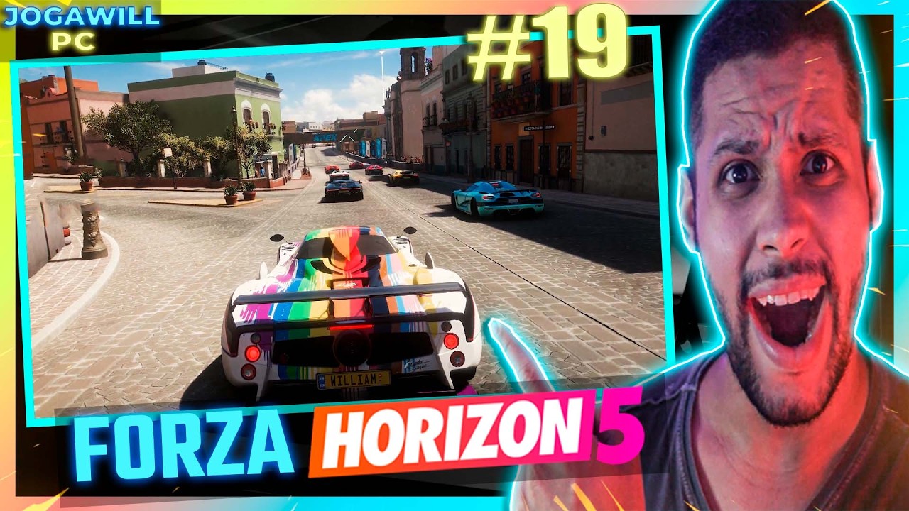 FORZA HORIZON 5 - CORRENDO NA CIDADE COM A PAGANI ZONDA 2009 #19 | JOGAWILL PC