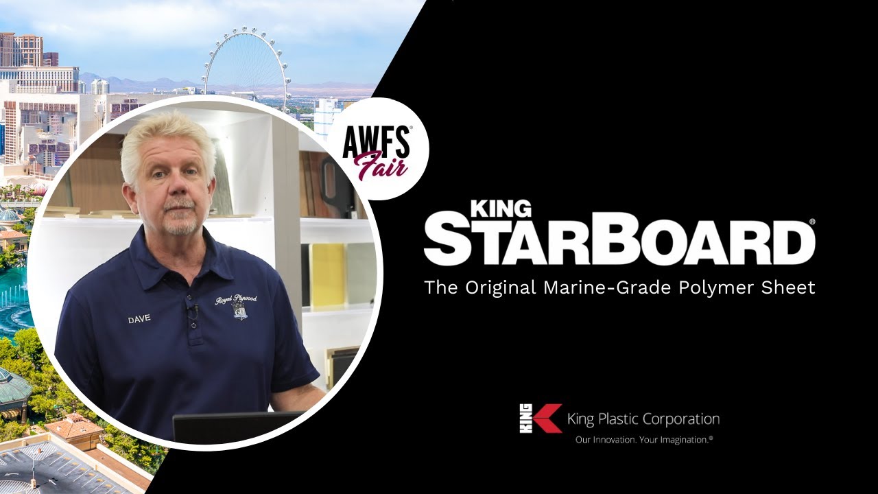 Dave Mahony with Royal Plywood Talks About A Favorite Product, King Plastic's King StarBoard®