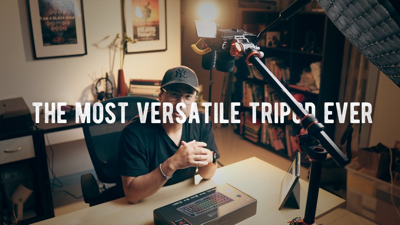 K&F Concept 3-in-1 Fluid Head Video Tripod // Unboxing + Review!