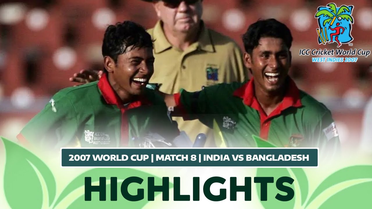 India outclassed by allround Tigers | India vs Bangladesh 2007 World Cup Highlights