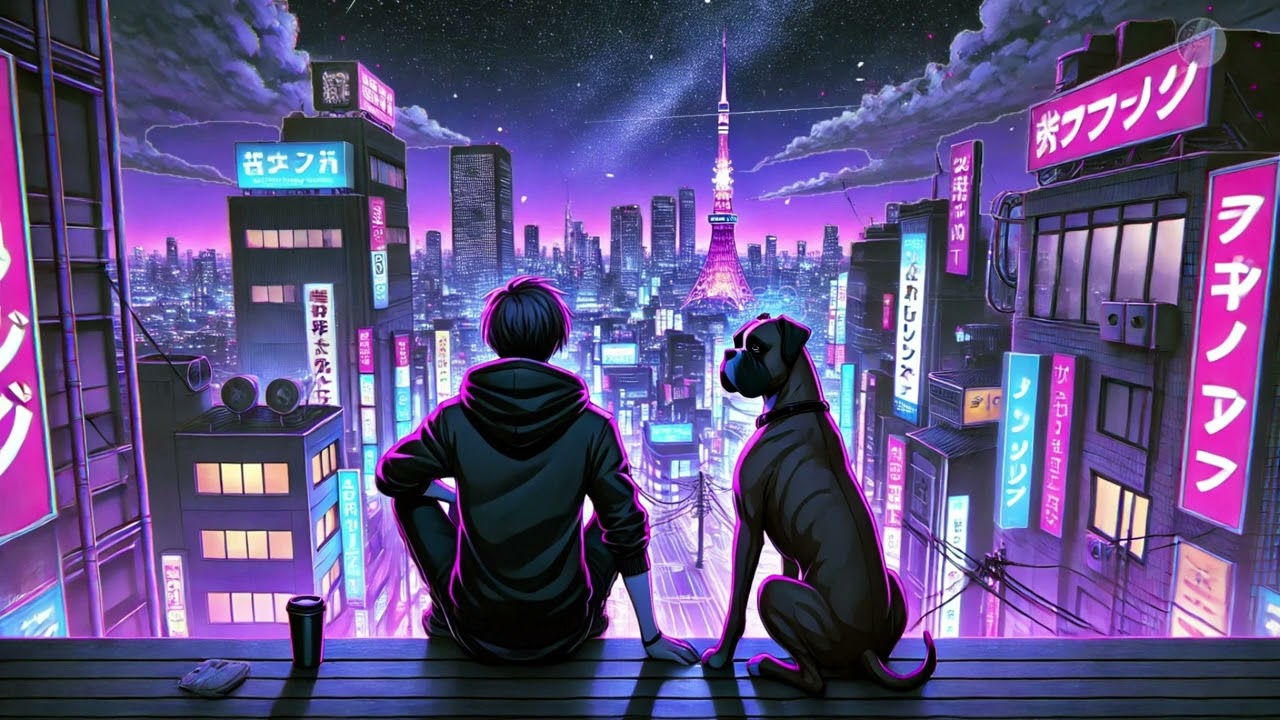 Tokyo Balcony Vibes | Study / Chill Lo Fi | Temple Lo Fi
