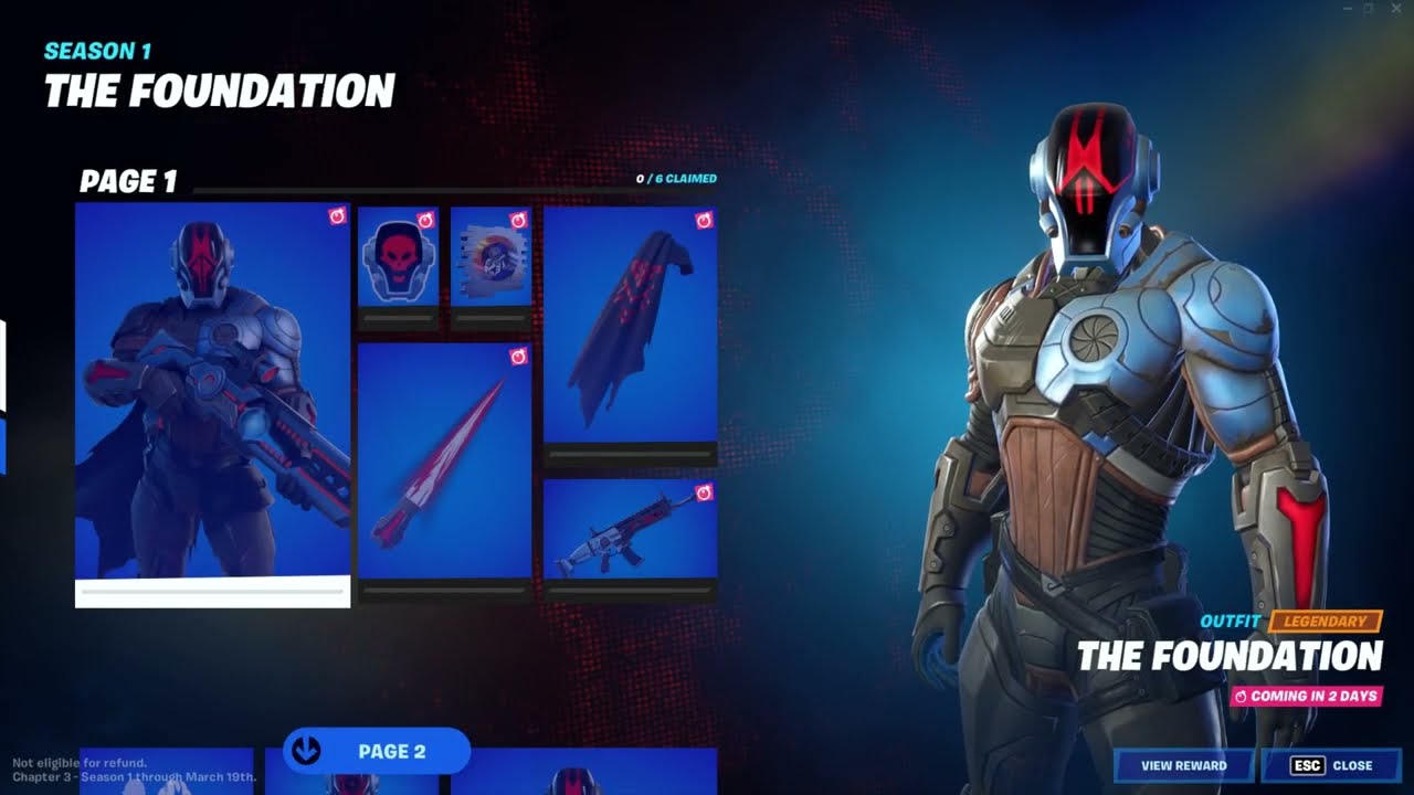 Fortnite CH.3 S1 The Foundation Reveal Page 2