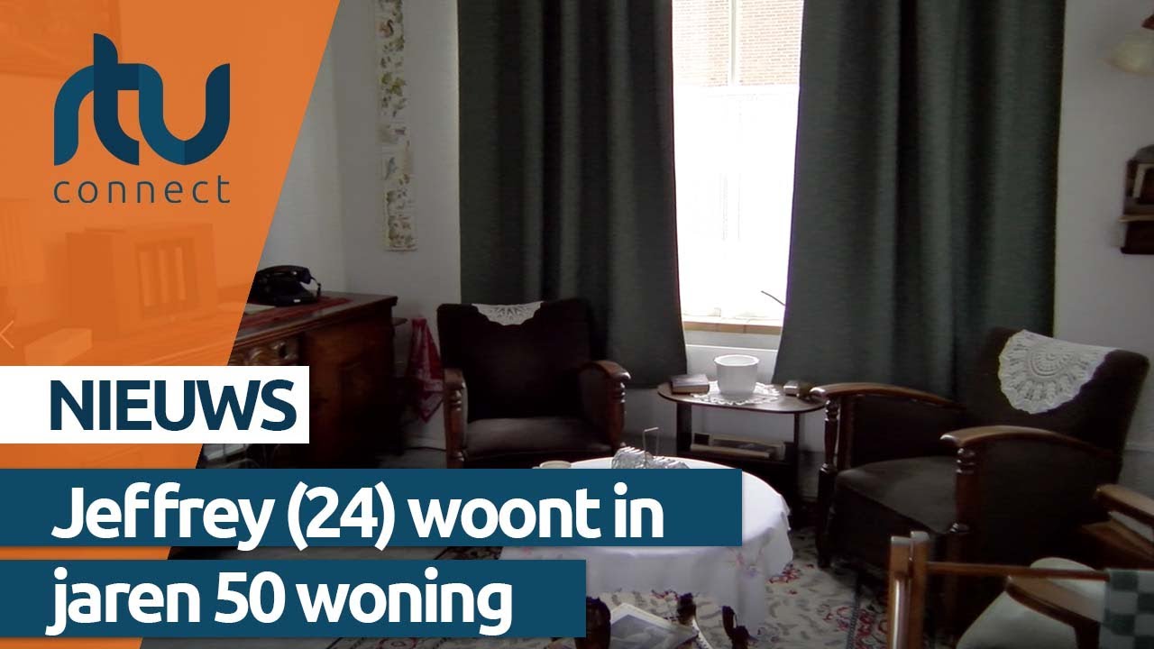 Jeffrey (24) woont in jaren 50 woning