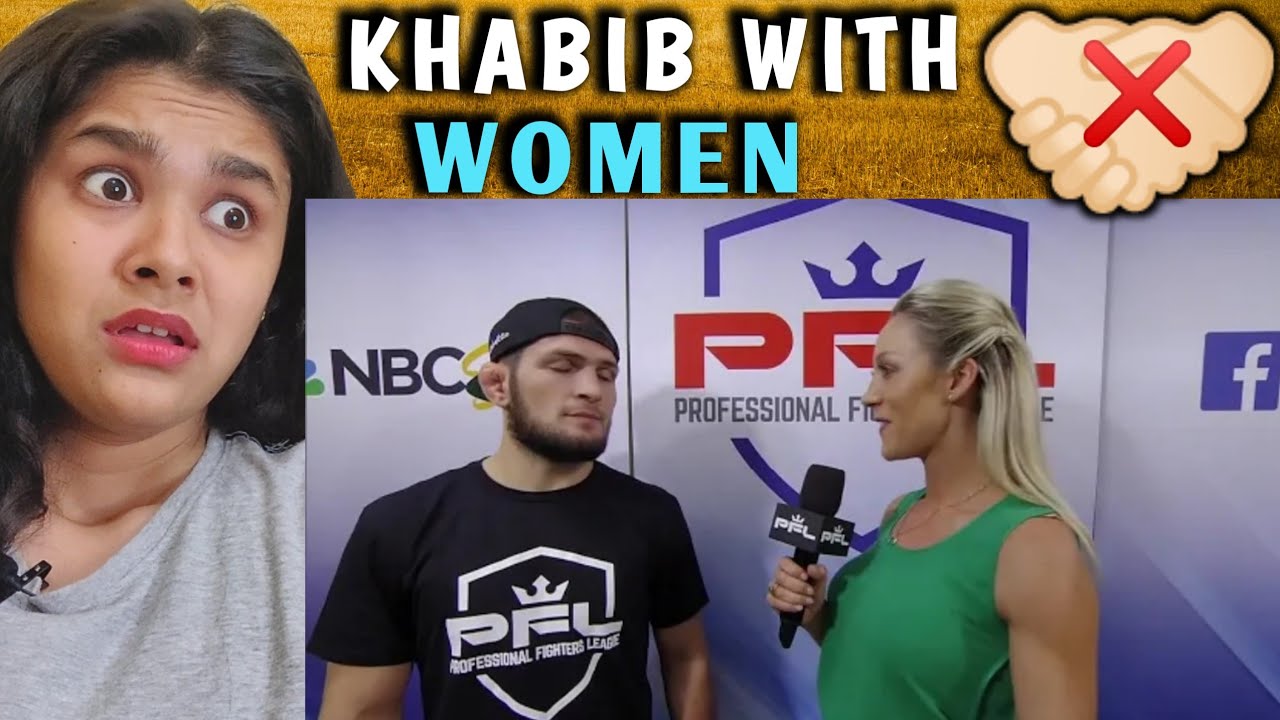 Khabib nurmagomedov and women | Indian Reaction