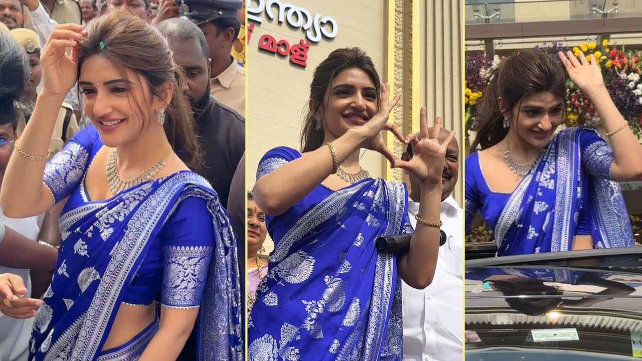 Actress Sreeleela Visuals @ South India Shopping Mall Launch In BHEL | Hyderabad