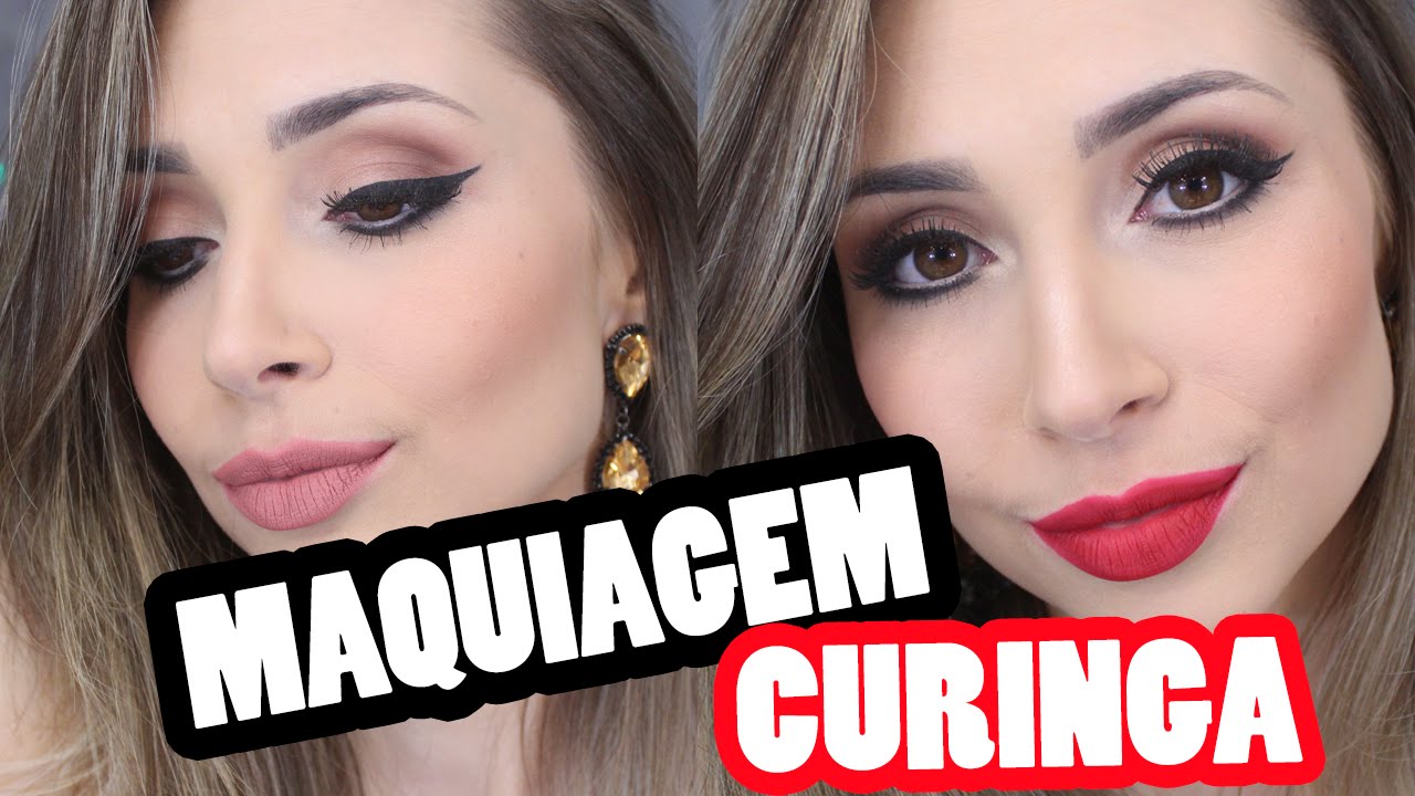 Maquiagem curinga para todas as cores de batons - Jana Taffarel