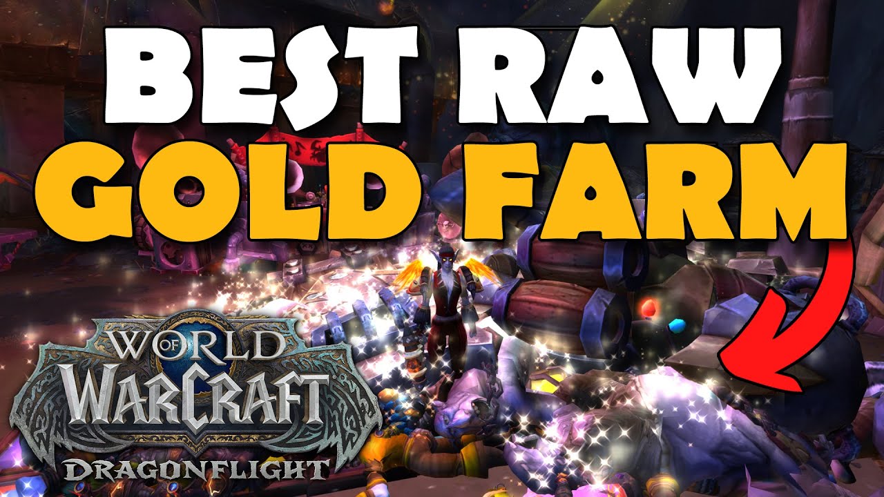 BEST RAW GOLD IN DRAGONFLIGHT ATM! 20K PER HOUR RAW GOLD