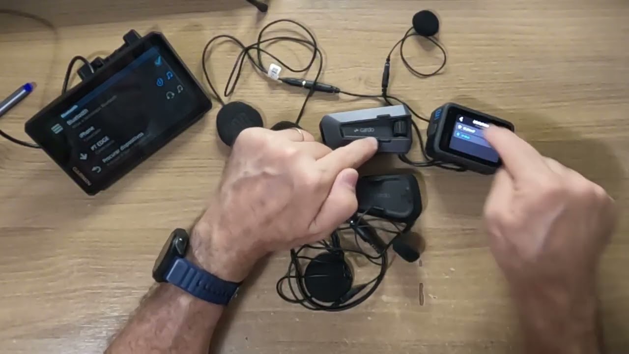 Conectando Packtalk Edge com Spirit, GoPro e GPS
