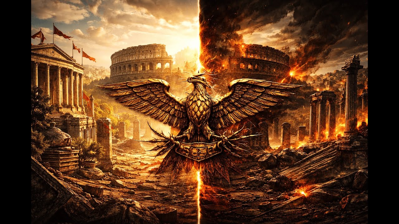 The Rise and Fall of the Roman Empire | Explained Cinematically