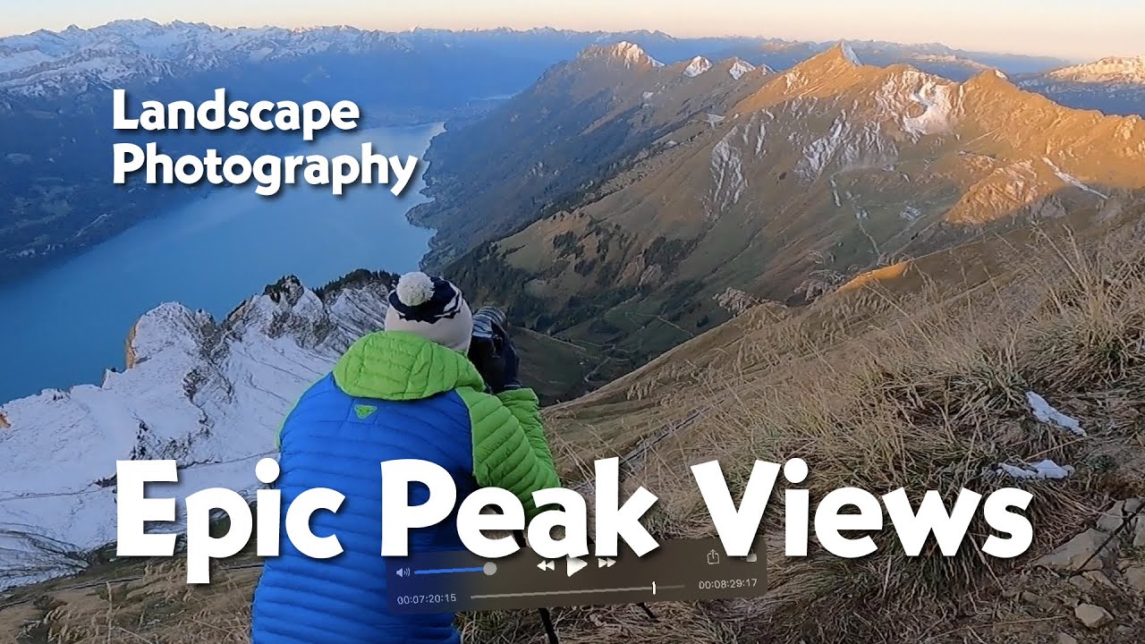 Swiss Alps, landscape photography. Brienzer Rothorn sunset and sunrise.