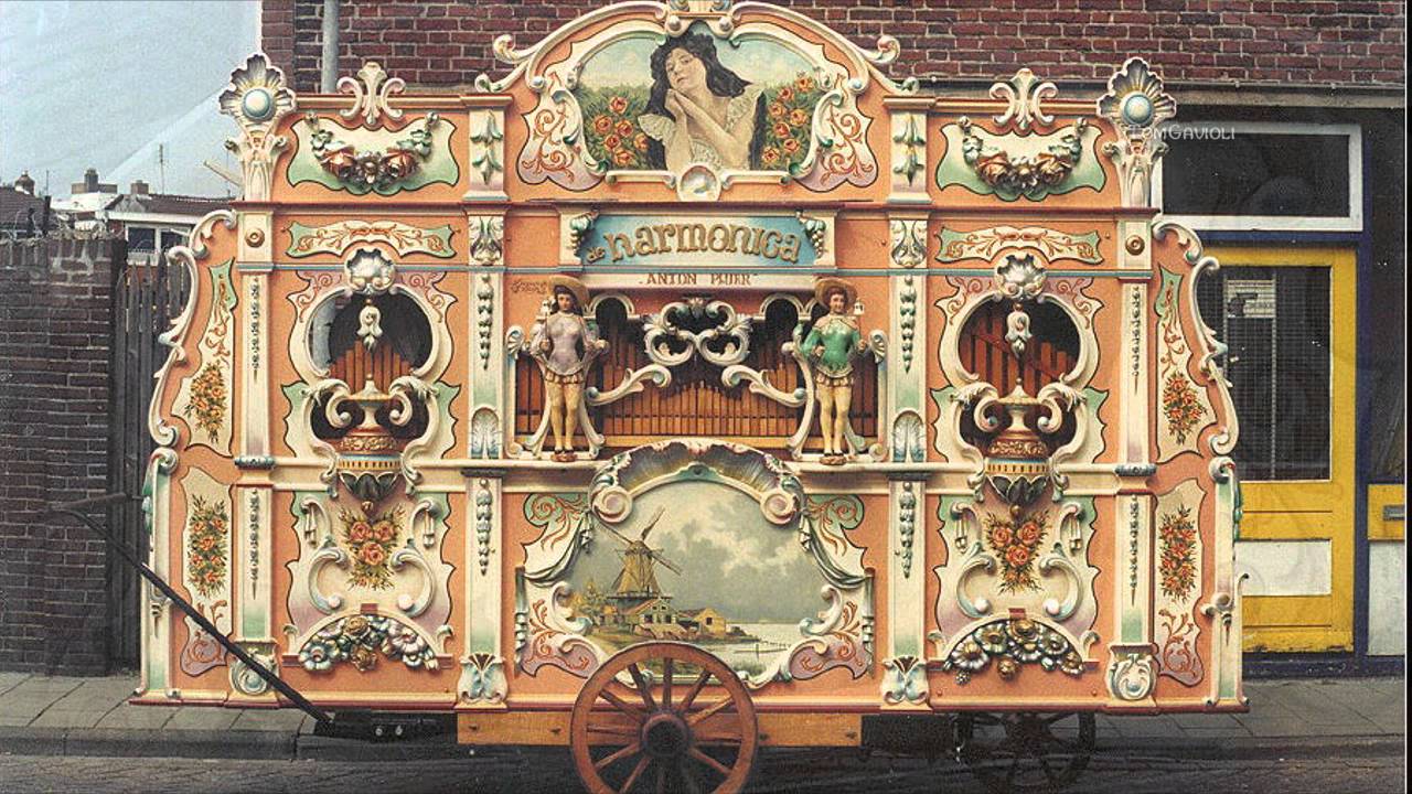 Tesoro Mio ~ Draaiorgel de Harmonica - Den Helder