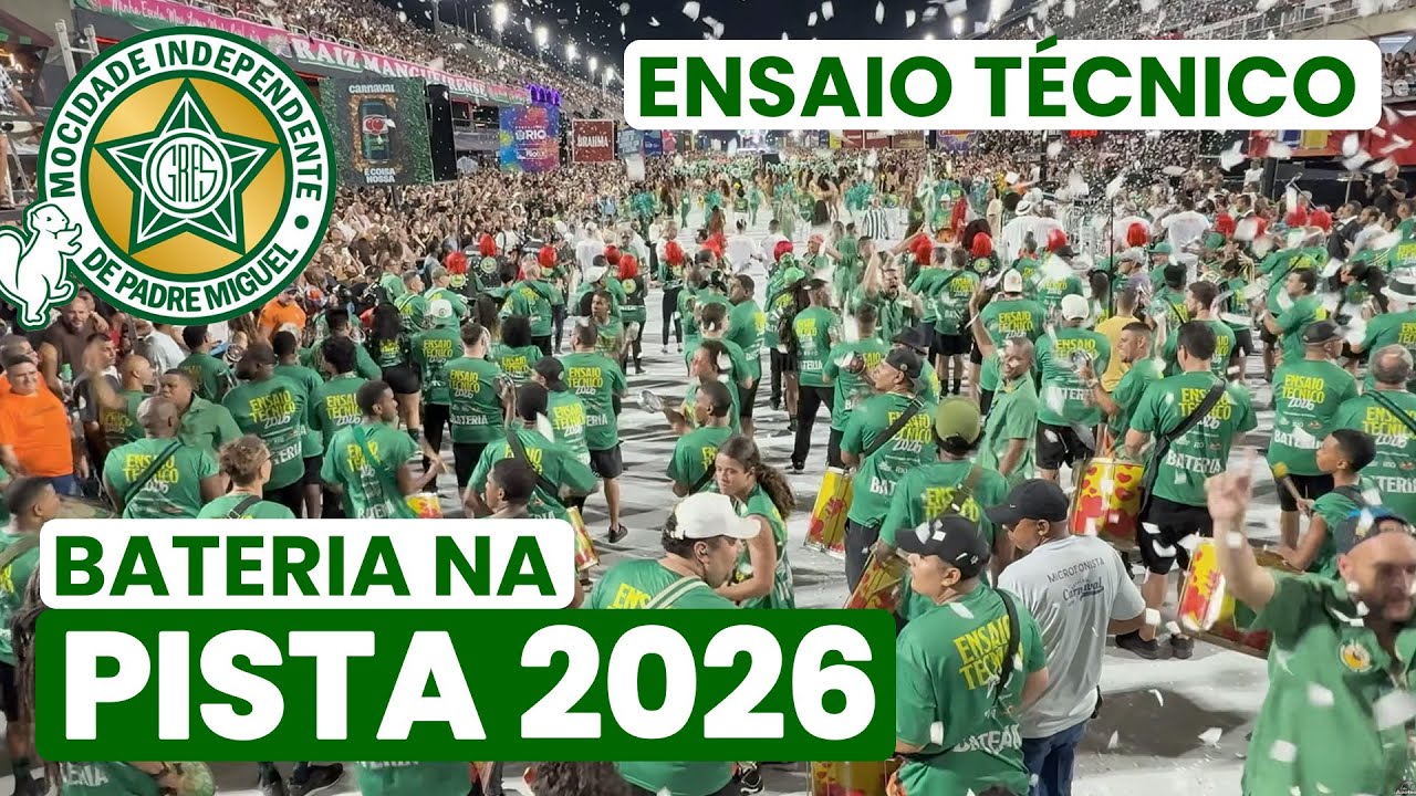 MOCIDADE 2026 - 4K | ENSAIO TÉCNICO - PISTA | SAMBA AO VIVO #ET26