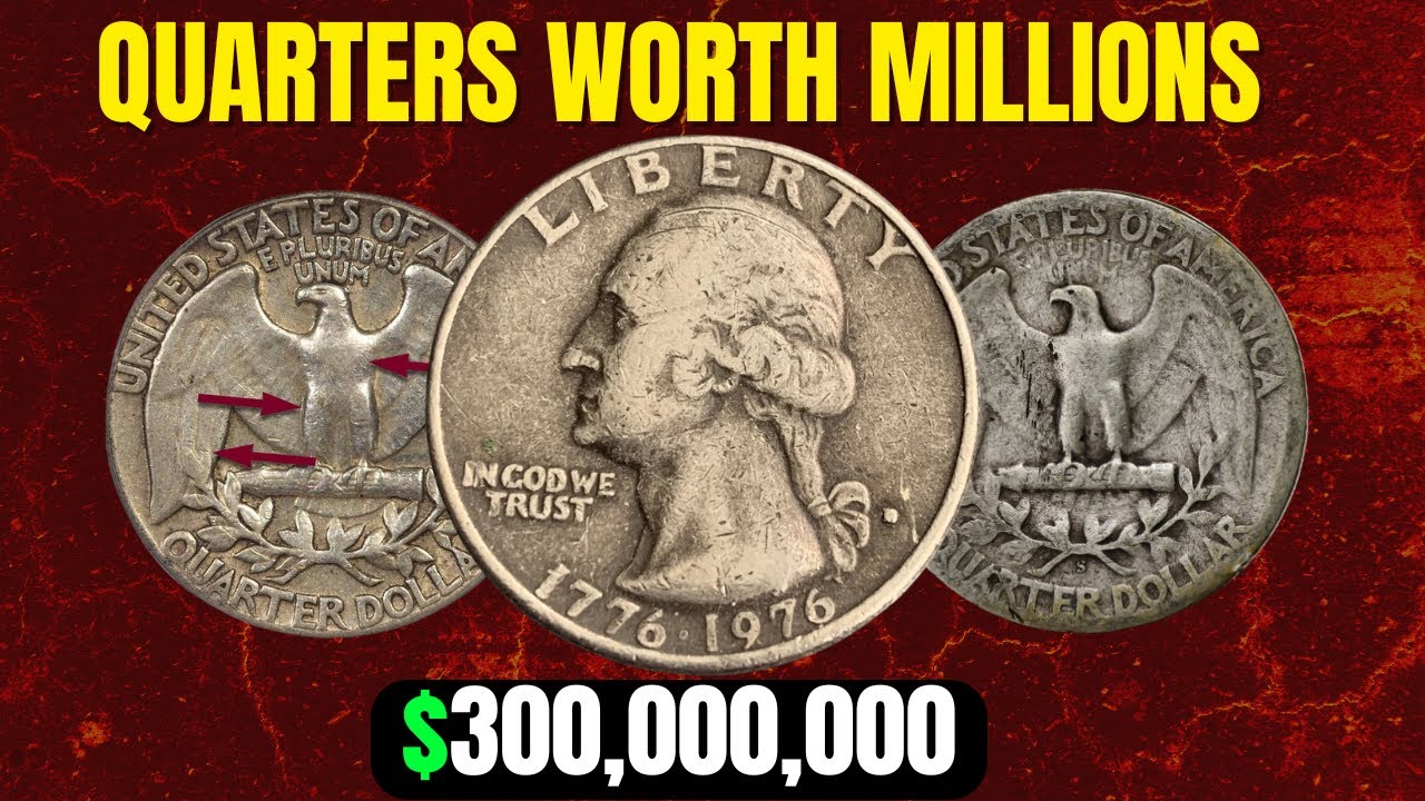 Top 7 Most Valuable 1976 Bicentennial Quarters That Are Worth Big Money in 2025! Look For These!