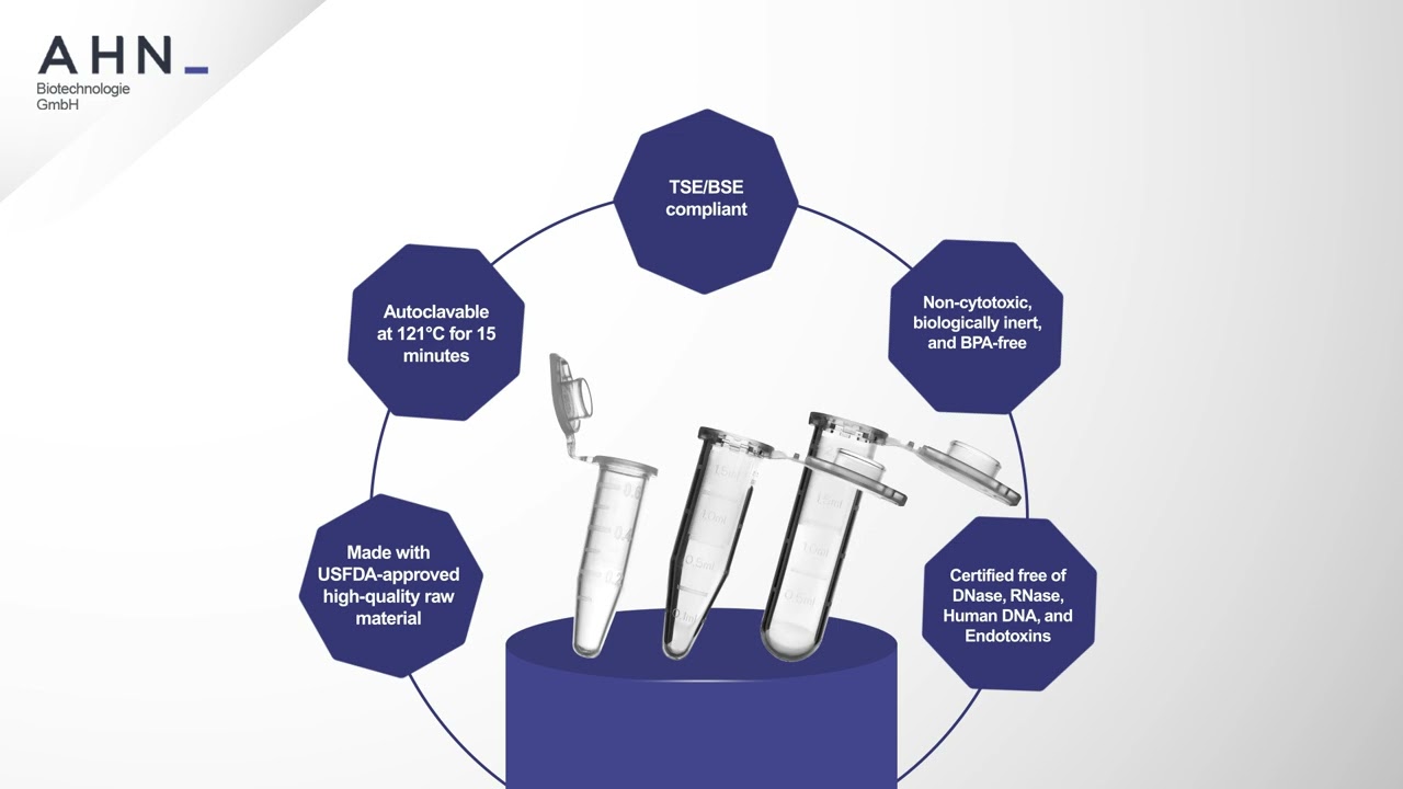 CAPP Microcentrifuge Tubes | Engineered for Secure and Efficient Centrifugation