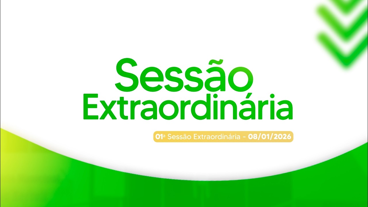 01- Sessão Extraordinária da Câmara Municipal de Salete SC- 08/01/2026.