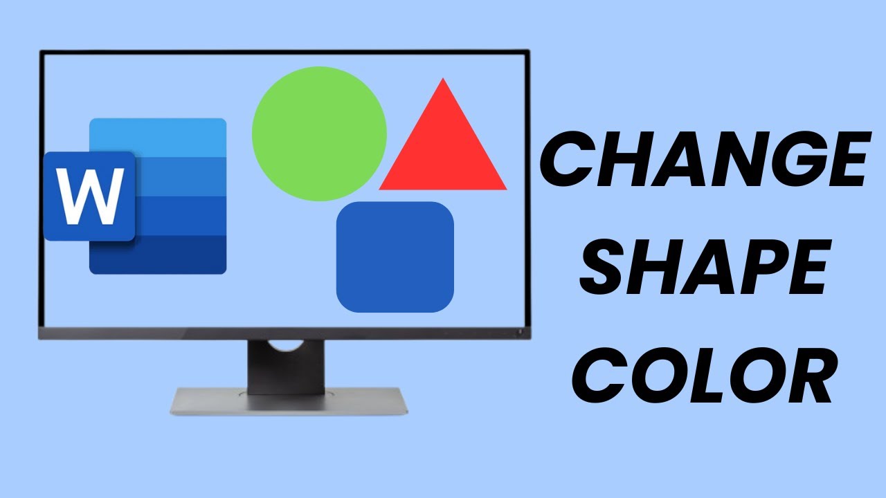 How To Change Shape Color In Microsoft Word