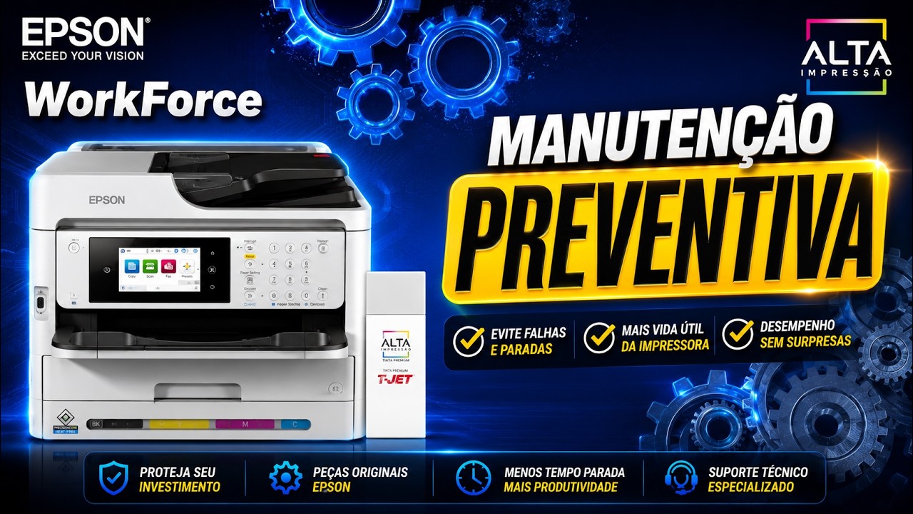 Manutenção Preventiva Epson WorkForce