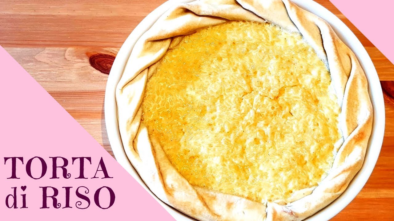 TORTA di RISO salata - ricetta del Levante genovese 💖