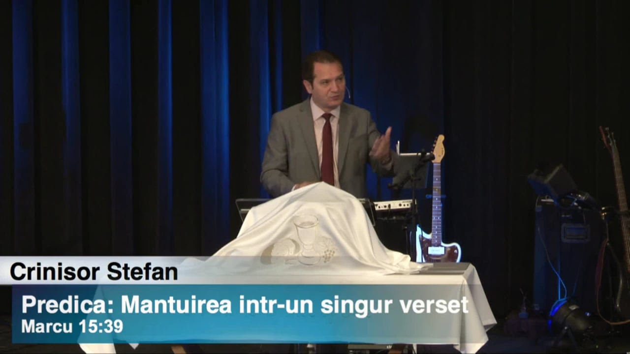 Crinisor Stefan - Mantuirea Intr-un Singur Verset