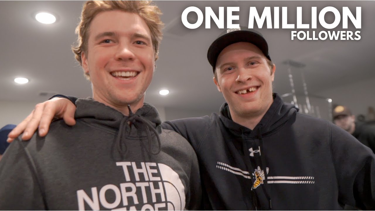 We got 1 Million On TikTok! | The Hockey Guys