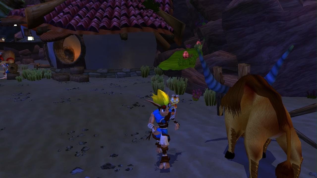 Jak and Daxter: The Precursor Legacy Episode 2 Sandover Villiage/Forbindden Jungle