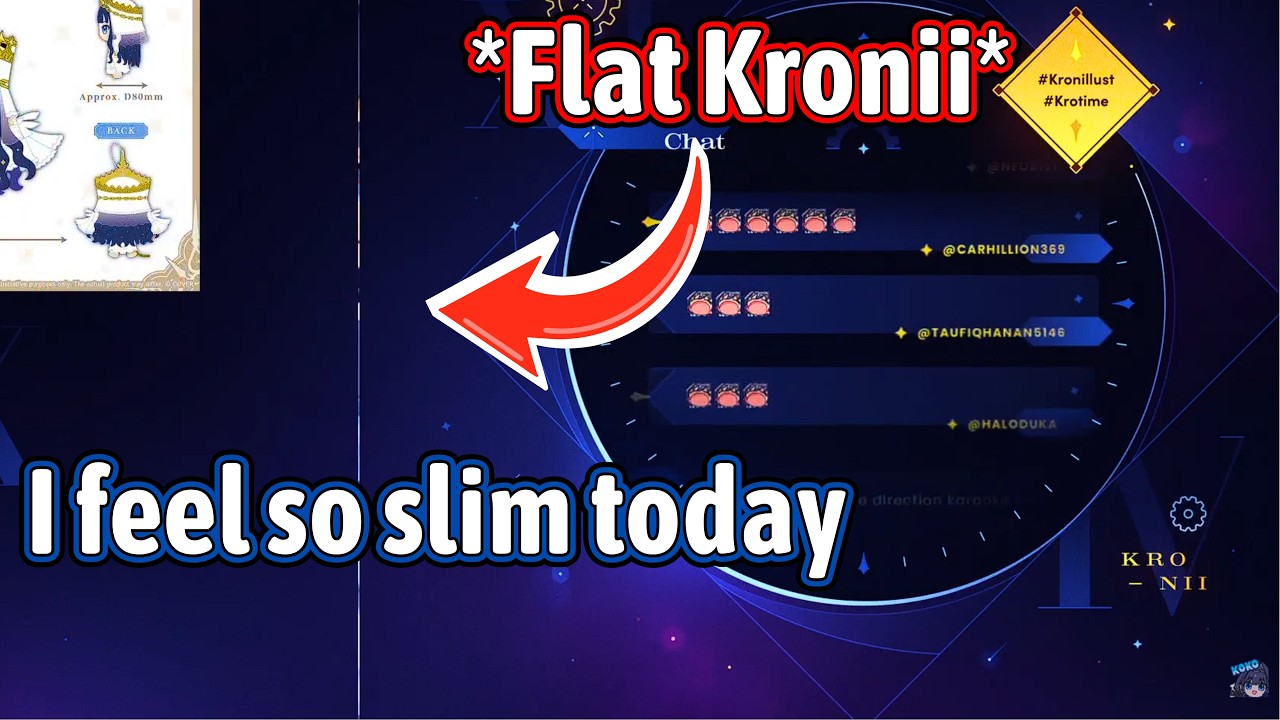 Kronii Was So Slim Today That She's Almost Invisible【Hololive EN】