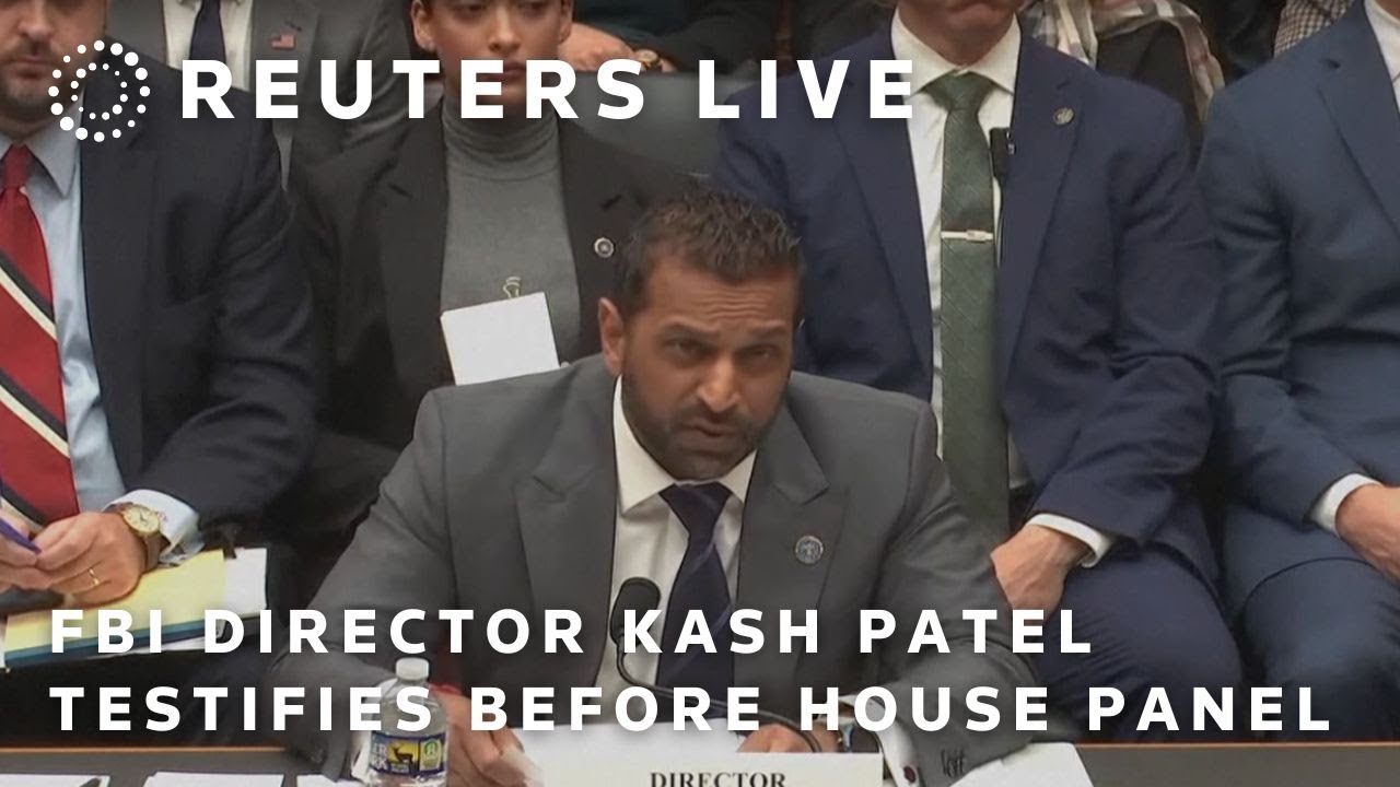 LIVE: FBI Director Kash Patel testifies before House panel