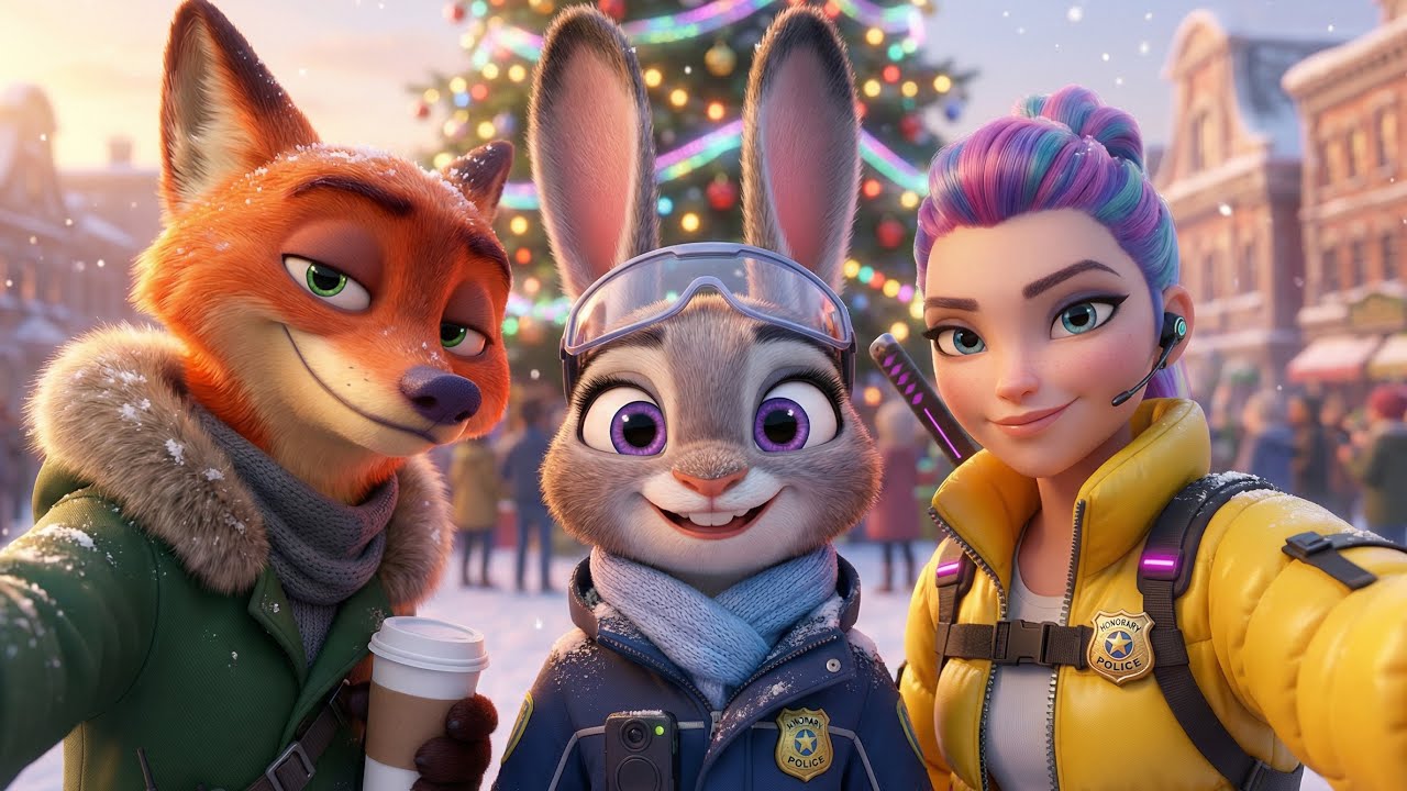 Zootopia 2: Christmas Heist! Nick Wilde & Judy Hopps Team Up With Rumi