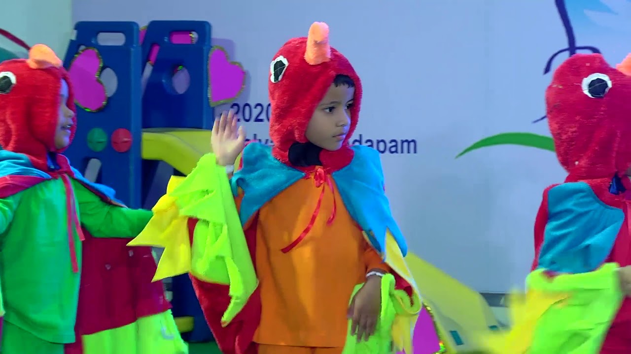 Ittybitty school Annual day 2020 Parrot song