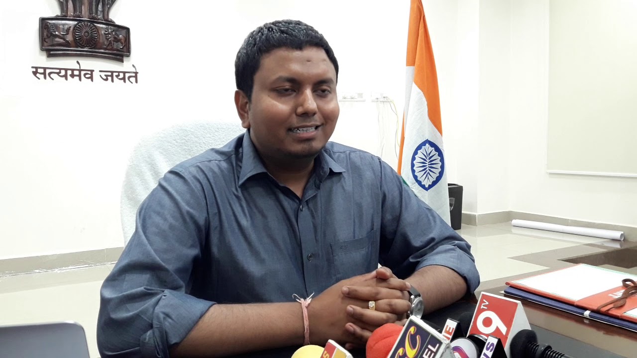 Returning Officer.. NISHANT KUMAR.. Pressmeet.. Rjy