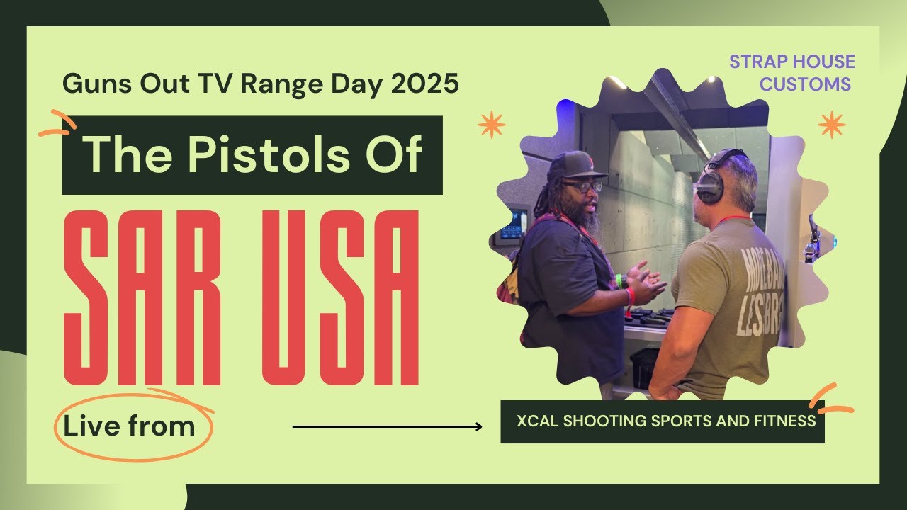 More Bang Less Buck! @sarsilmaz_us on the range during @GunsOutTV Range Day 2025