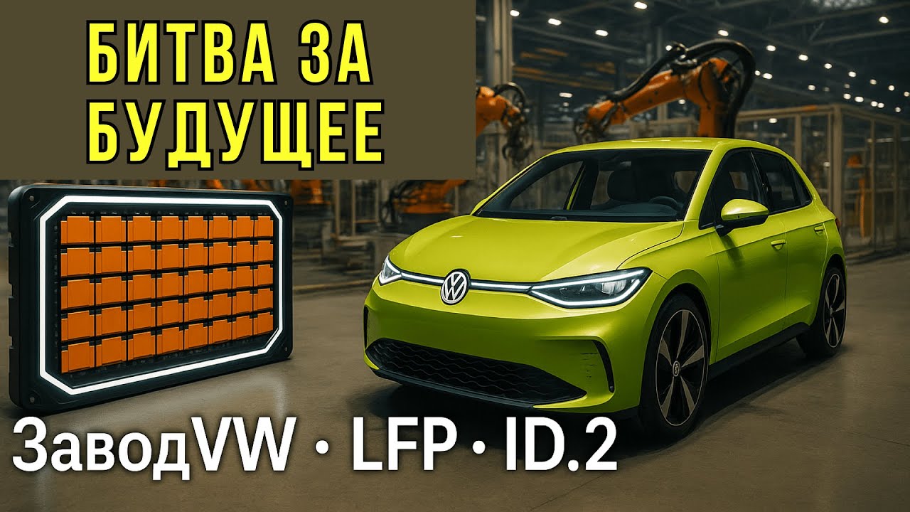 Почему Volkswagen делает ставку на дешёвые батареи LFP? Вся правда о революции в электромобилях