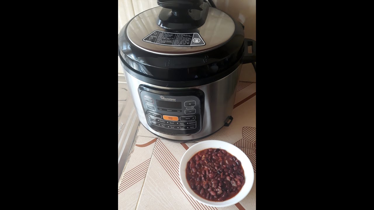 Cooking Beans the Ramtons Electric Pressure Cooker | Product Review