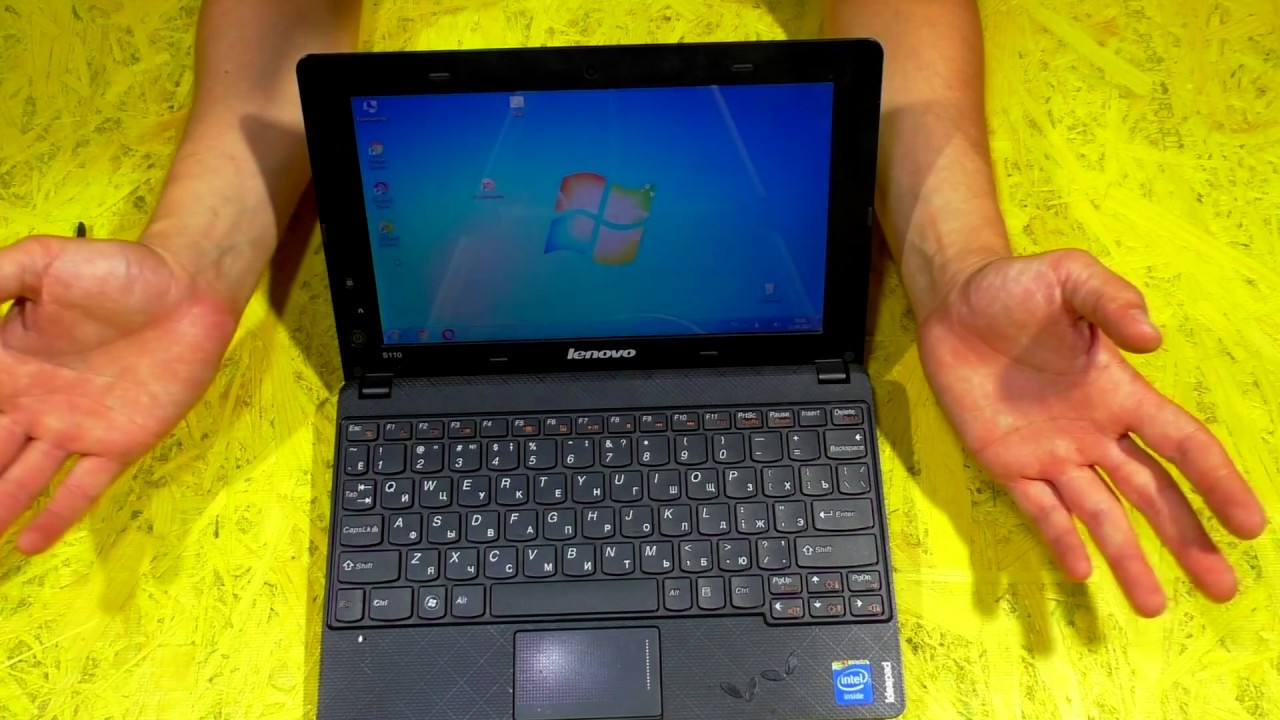 Установка диска Kingston SSD в ноутбук Lenovo S110