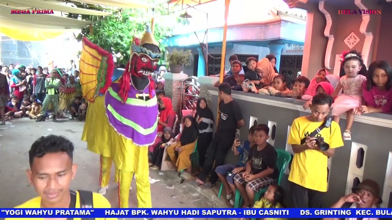 RAHWANA & BARONGAN || BUROK MEGA PRIMA || LIVE DESA GRINTING || HAJAT BPK. UDI - IBU CUS
