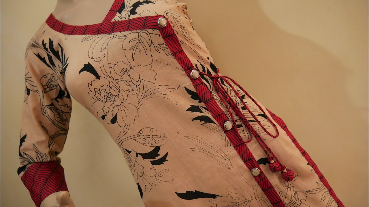 Trendy Side Dori Kurti Cutting And Stitching Easy Method | My Art
