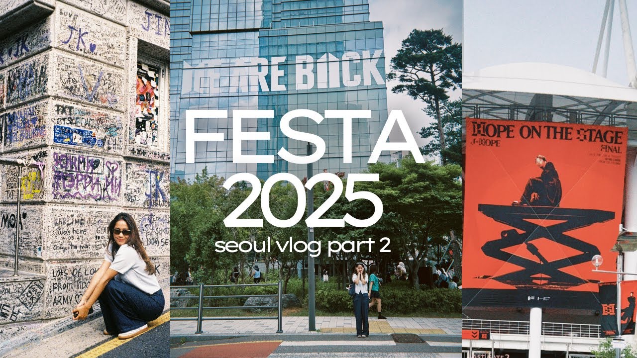 VLOG - BTS Military Discharge & Festa Seoul 2025! Pt. 2