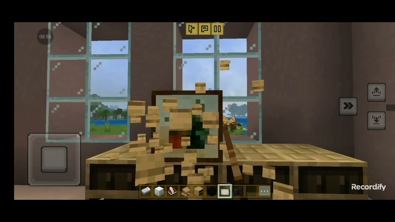 Primul meu clip si casa mea din minecraft