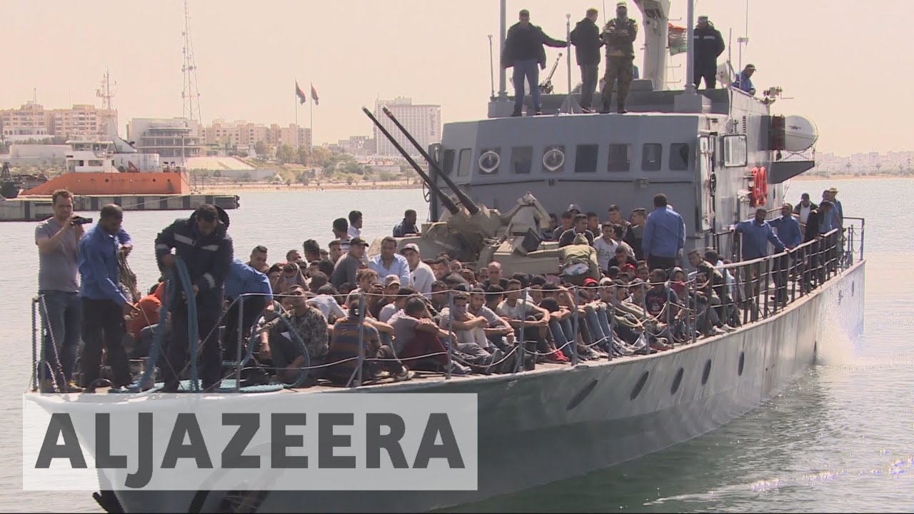 Rescued migrants describe life at Libya’s detention centres