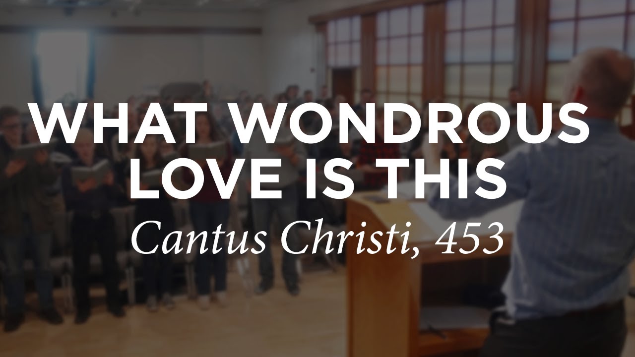 What Wondrous Love Is This | Cantus Christi #453
