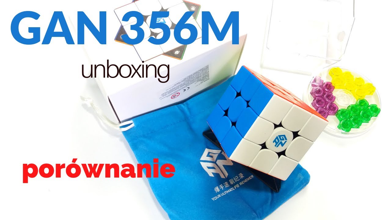 GAN356 M unboxing, porównanie z GANX oraz XS.