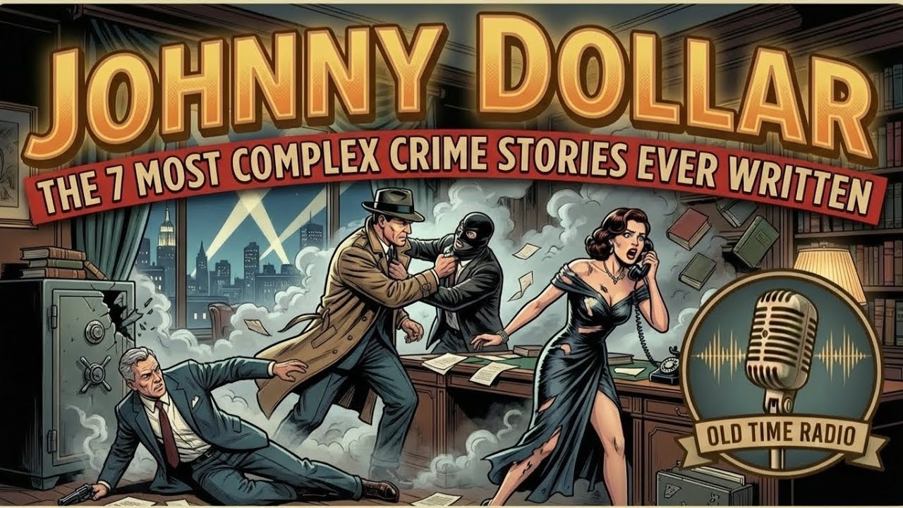 Johnny Dollar: The 7 Most Complex Crime Stories Ever Written | Old Time Radio