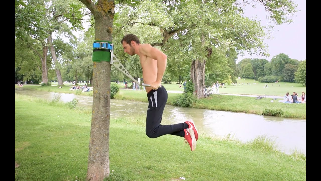 Portable Pullup & dip bar