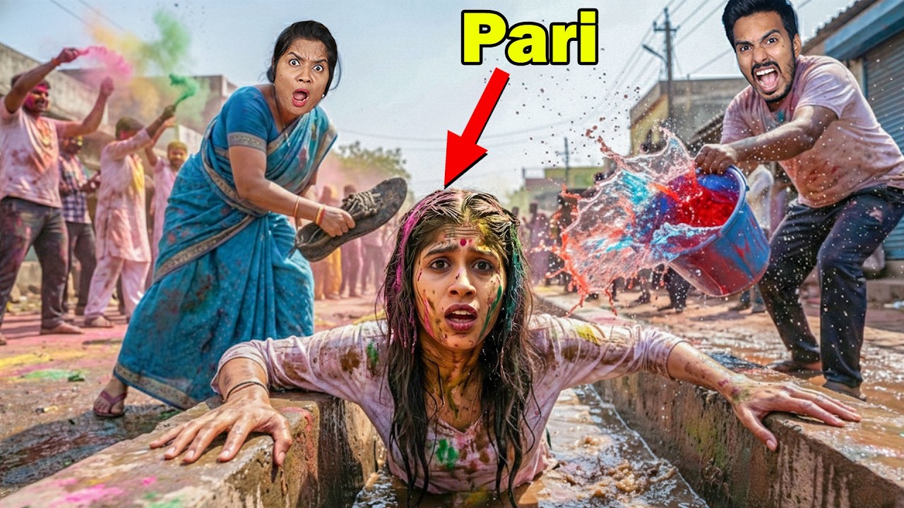 Strict Mom vs Holi Celebration | Gone Wrong!